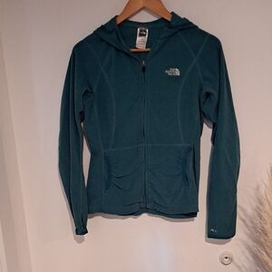 The North Face Teal Fleece Jacket Size S/P B112